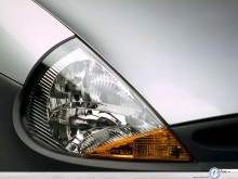 Ford Ka headlight wallpaper