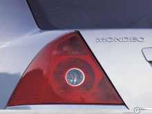 Ford Mondeo rear light wallpaper