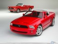 Ford wallpapers: Ford Mustang convertable two cars wallpaper