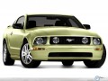 Ford wallpapers: Ford Mustang coupe front profile wallpaper