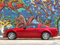 Ford Mustang wallpapers: Ford Mustang grafiti wall wallpaper
