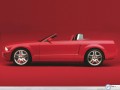 Ford wallpapers: Ford Mustang in red wallpaper