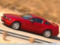 Ford Mustang wallpapers: Ford Mustang moving fast wallpaper