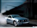 Ford wallpapers: Ford Mustang smoky the off wallpaper