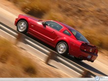 Ford Mustang vertical view wallpaper