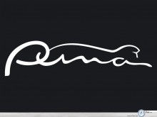 Ford Puma letters in black wallpaper
