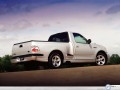 Ford F 150 wallpapers: Ford white F 150 blue sky wallpaper