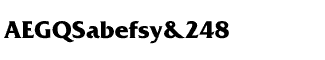 Sans Serif fonts: Friz Quadrata Bold Package