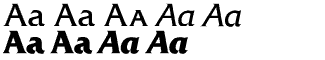Sans Serif fonts: Friz Quadrata Volume