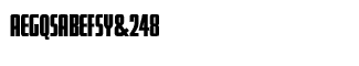 Sands Serif fonts D-J: Futura Display Compress