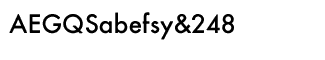 Sands Serif fonts D-J: Futura Round Medium