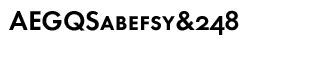 Sands Serif fonts D-J: Futura Small Caps CE Demi