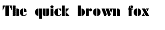 Serif misc fonts: Futuri-Black-Normal