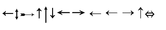 Symbol fonts E-X: General Symbols 2