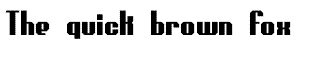 Retro fonts A-M: Genotype S-BRK-