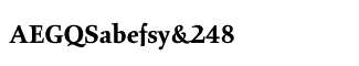 Serif fonts G-L: Gilgamesh Bold