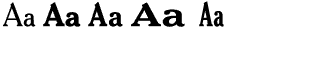 Serif fonts G-L: Gloucester Volume