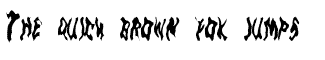 Handwriting misc fonts: Goblin Moon