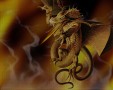 Dragon wallpapers: Golden Dragon wallpaper