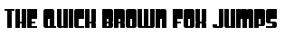 Retro fonts A-M: Groove Machine Upright