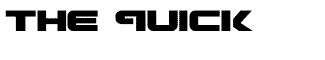 Futuristic fonts A-P: Gunship Bold
