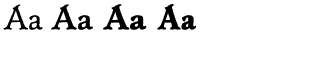 Serif fonts G-L: Hadriano Volume