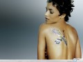 Halle Berry wallpapers: Halle Berry pheonix tatoo  wallpaper