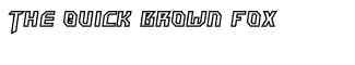 Gothic fonts G-Z: Hammerhead Outline Italic