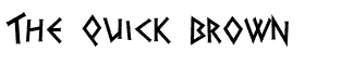 Serif misc fonts: Herakles
