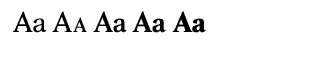 Serif fonts G-L: Hess Old Style Volume