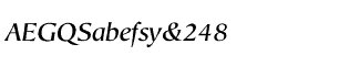 Serif fonts G-L: Hiroshige Sans Medium Italic