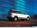 Honda wallpapers: Honda HR V blue building wallpaper