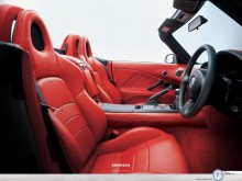 Honda S2000 red interior wallpaper