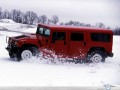 Hummer H1 wallpapers: Hummer H1 in snow wallpaper