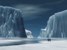 Ice Bergs Wallpaper