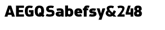 Sands Serif fonts D-J: Informatic Extra Bold