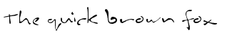 Handwriting misc fonts: Inkburrow