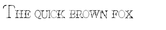 Serif misc fonts: Interim Small Caps
