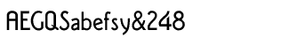 Sands Serif fonts D-J: Iru 1