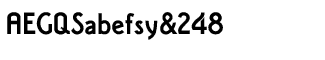 Sands Serif fonts D-J: Iru 1 Black