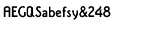 Sands Serif fonts D-J: Iru 1 Bold