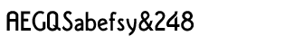 Sands Serif fonts D-J: Iru 1 Medium