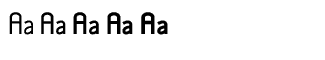 Sands Serif fonts D-J: Iru 1 Volume