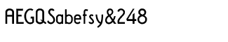 Sands Serif fonts D-J: Iru 2