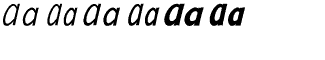 Sands Serif fonts J-Q: Jacoby Italic Volume