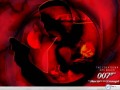 Movie wallpapers: James Bond red wallpaper