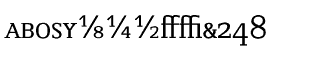 Sands Serif fonts J-Q: Jeunesse Slab Expert