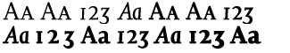 Serif fonts G-L: Joanna Volume Expert
