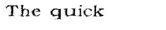 Serif misc fonts: Jordans Treebark