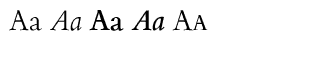 Serif fonts G-L: JY AEtna OSF 1  Volume